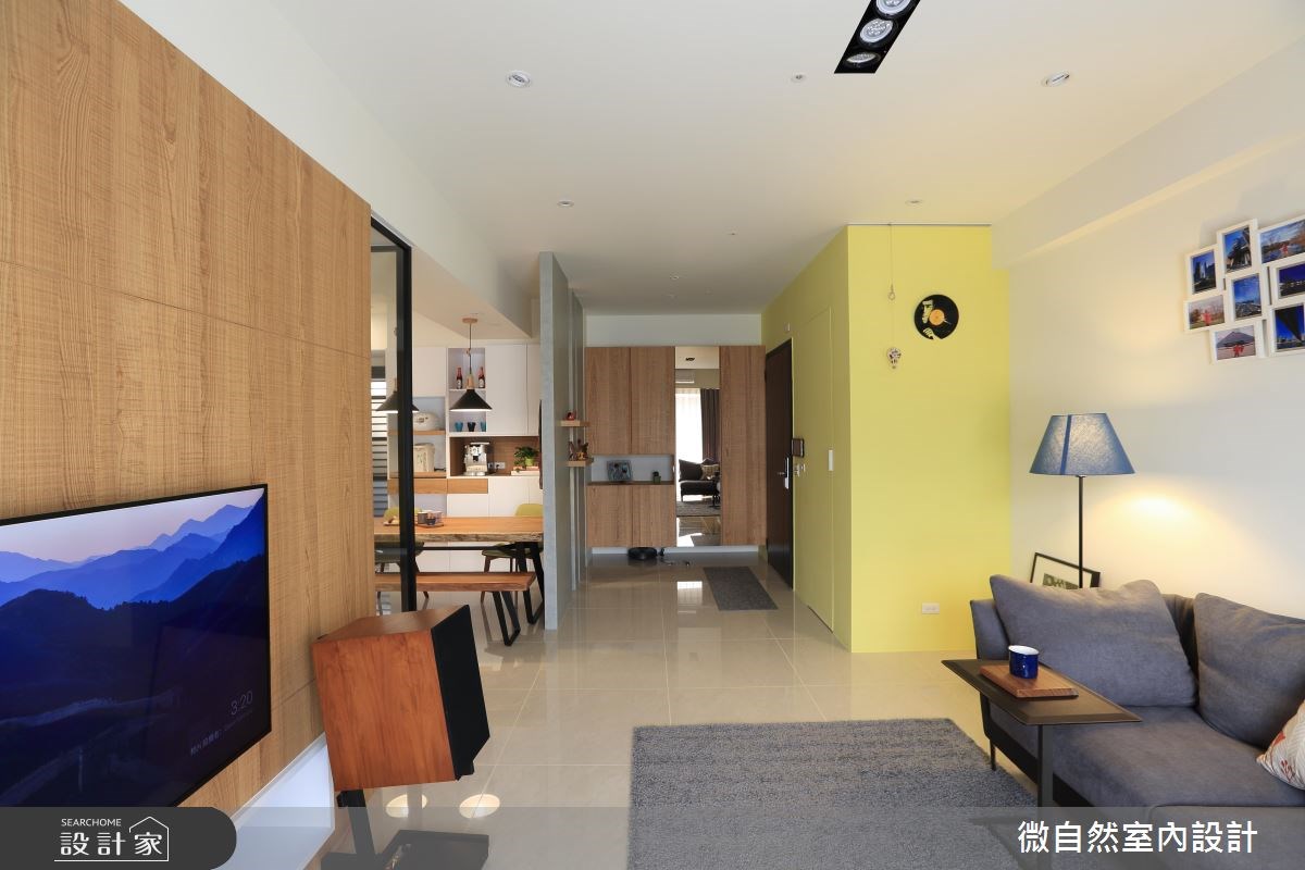 28坪新成屋(5年以下)＿北歐風案例圖片＿微自然室內裝修設計有限公司＿微自然_09之5