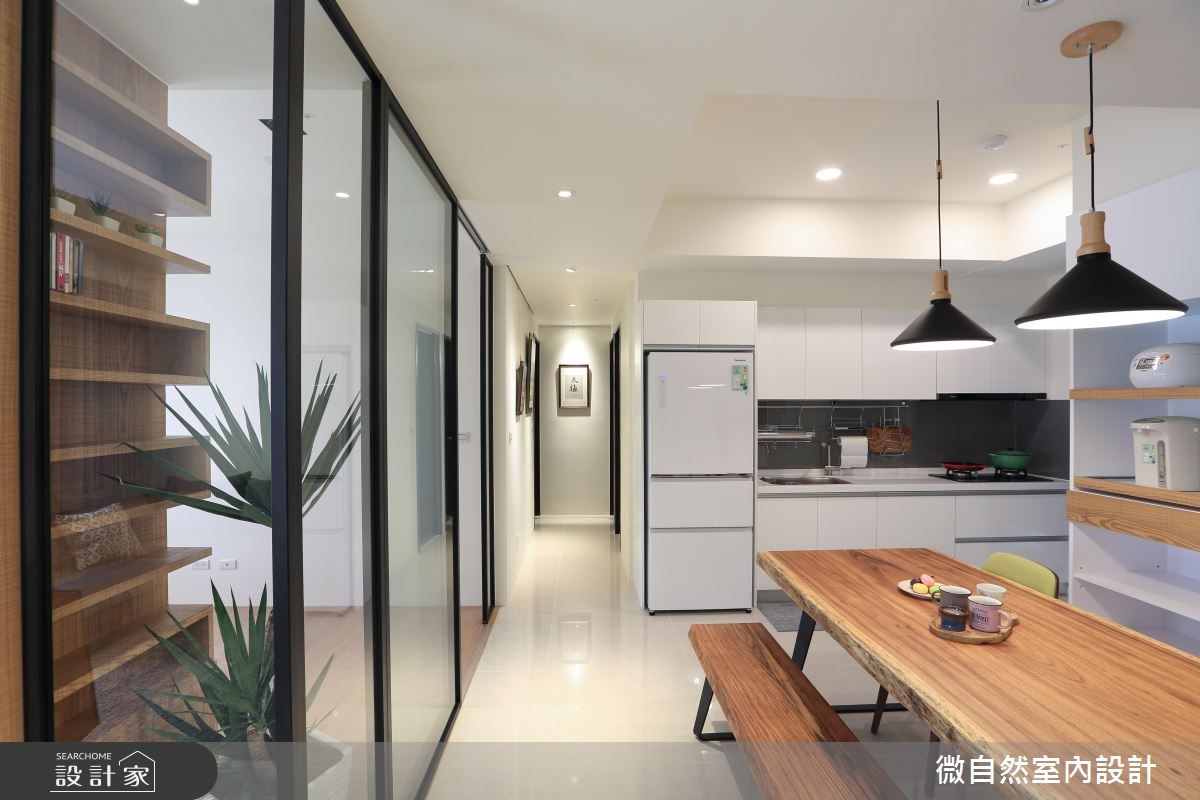 28坪新成屋(5年以下)＿北歐風案例圖片＿微自然室內裝修設計有限公司＿微自然_09之6