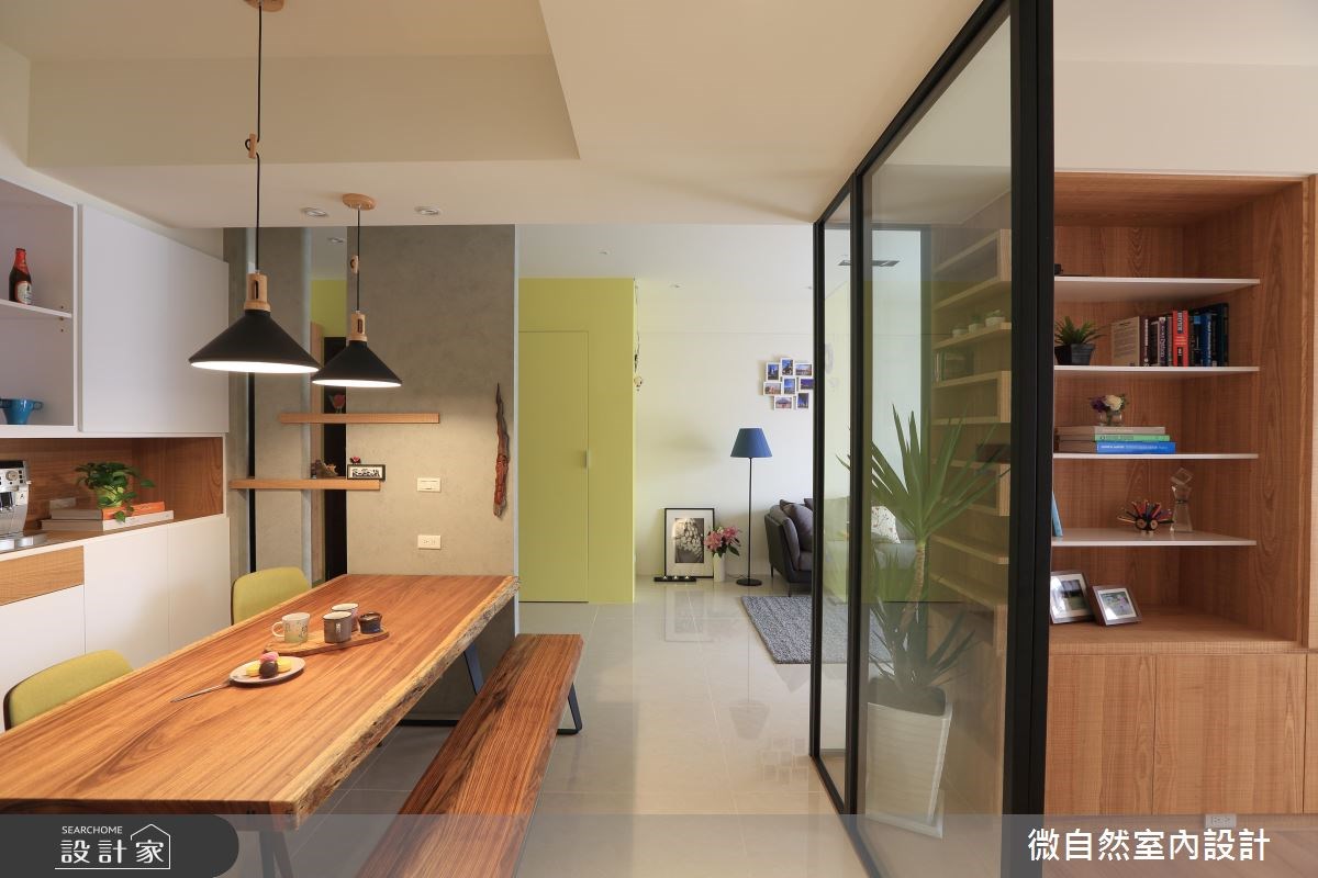 28坪新成屋(5年以下)＿北歐風案例圖片＿微自然室內裝修設計有限公司＿微自然_09之8