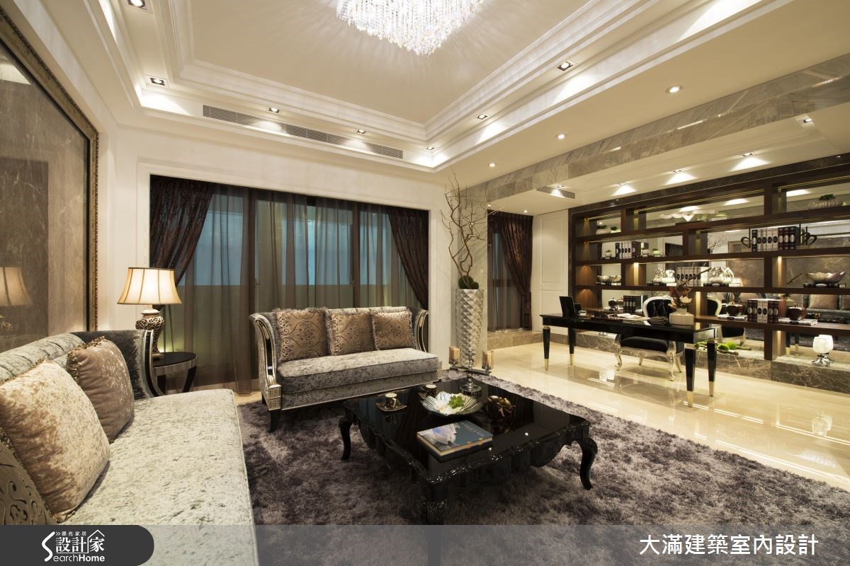 86坪新成屋(5年以下)＿新古典案例圖片＿大滿建築室內設計＿大滿_01之2