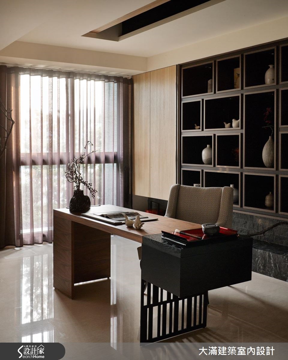 70坪新成屋(5年以下)＿新中式風案例圖片＿大滿建築室內設計＿大滿_10之5