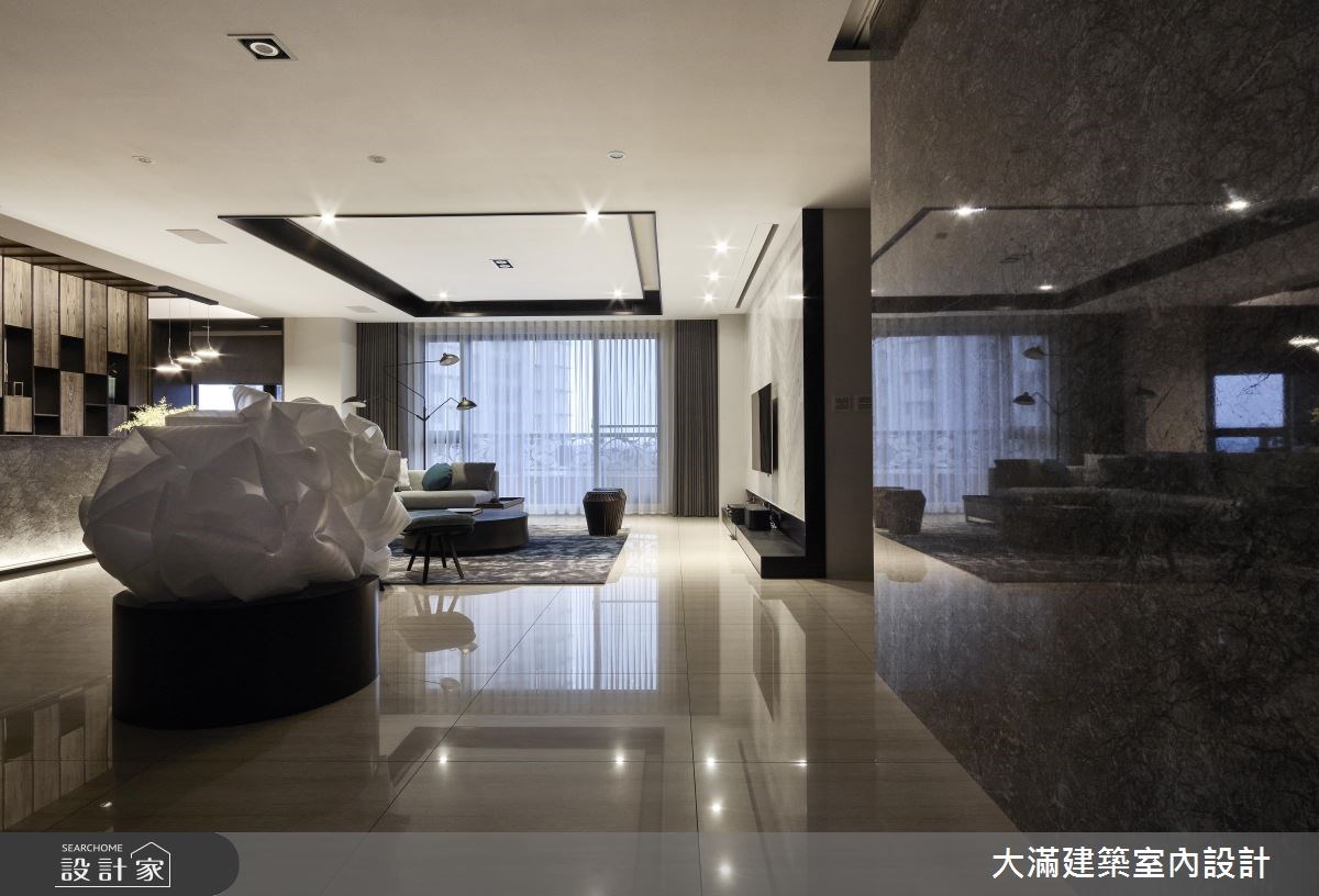 120坪新成屋(5年以下)＿混搭風案例圖片＿大滿建築室內設計＿大滿_15之1