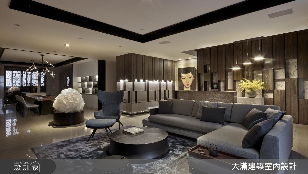 120坪新成屋(5年以下)＿混搭風案例圖片＿大滿建築室內設計＿大滿_15之4