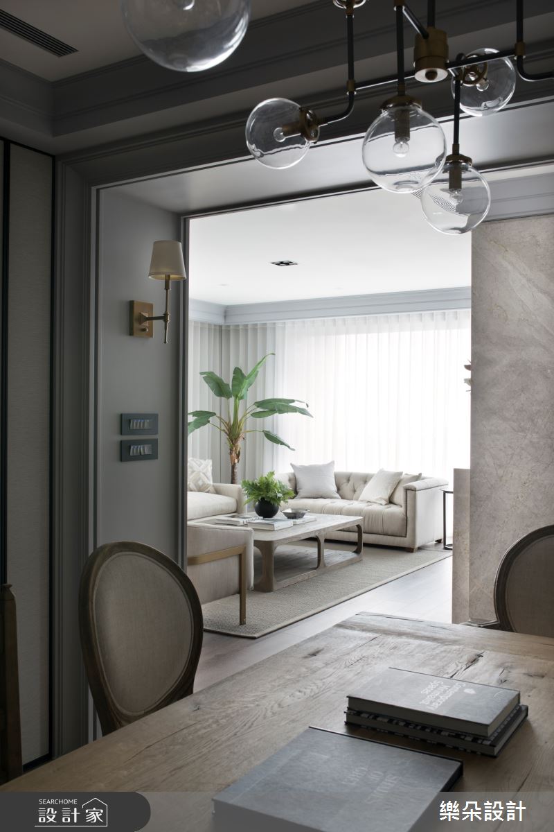 95坪新成屋(5年以下)＿新古典餐廳案例圖片＿樂朵室內設計＿樂朵_01之6