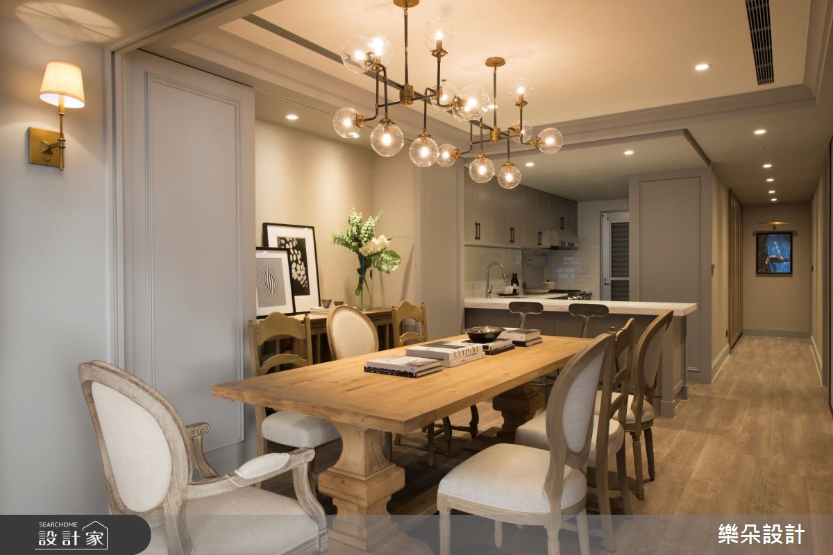 95坪新成屋(5年以下)＿新古典餐廳案例圖片＿樂朵室內設計＿樂朵_01之7