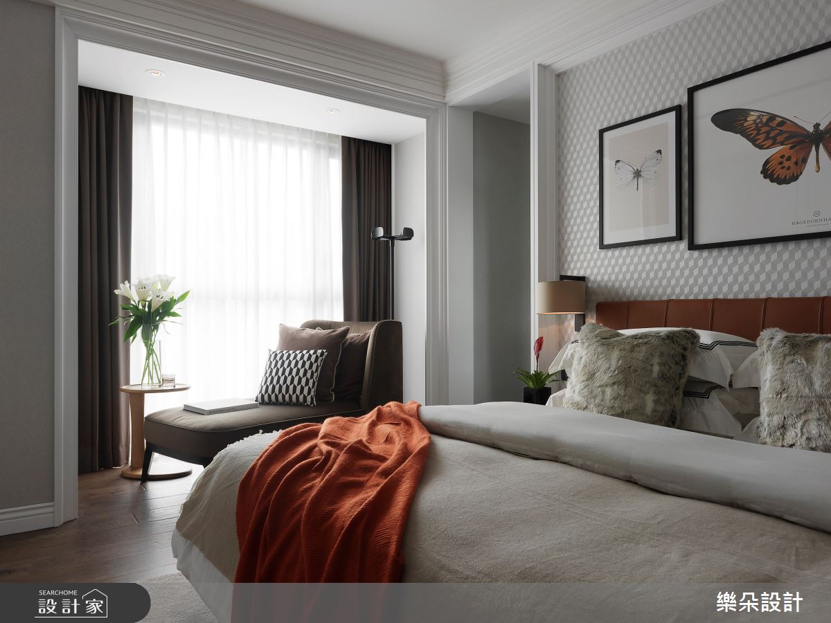 77坪新成屋(5年以下)＿新古典臥室案例圖片＿樂朵室內設計＿樂朵_02之8