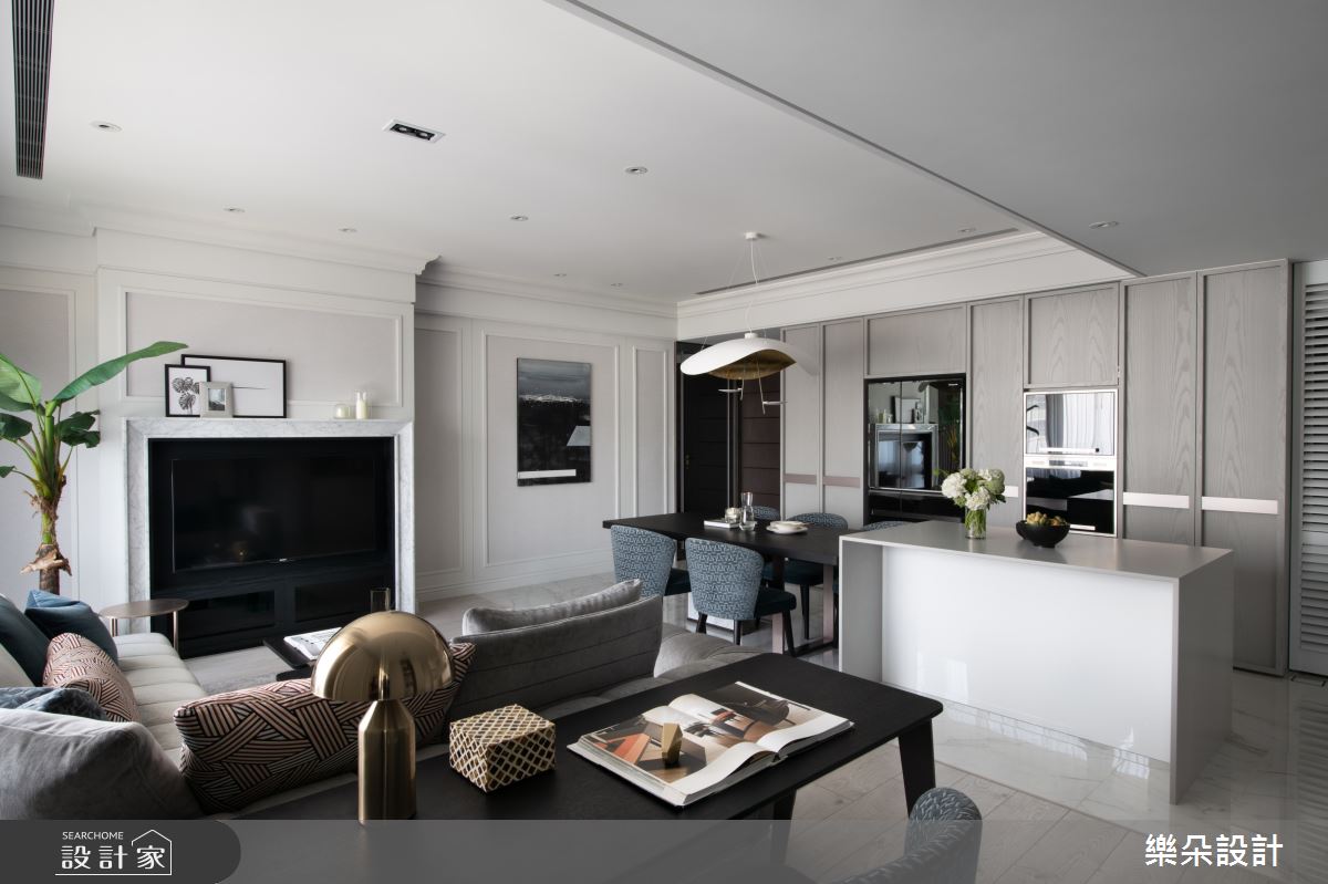 52坪中古屋(5~15年)＿新古典客廳案例圖片＿樂朵室內設計＿樂朵_04之8