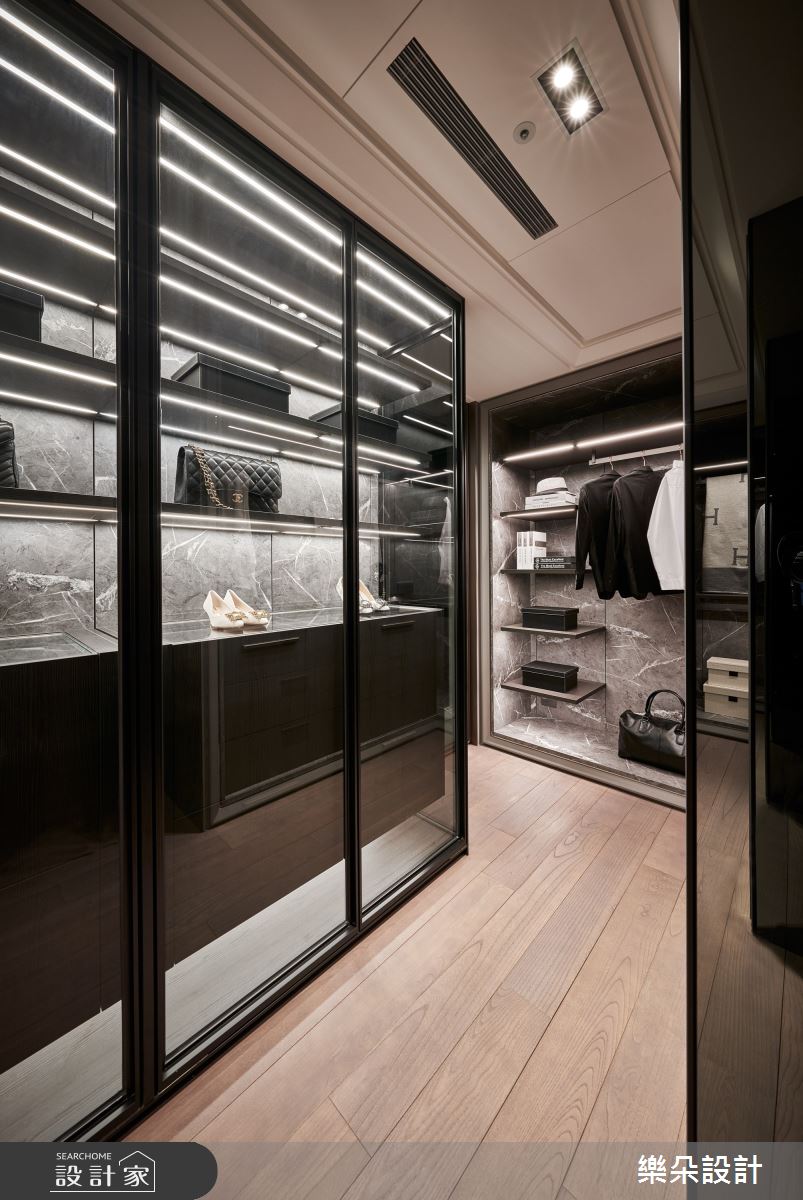 106坪新成屋(5年以下)＿現代風更衣間案例圖片＿樂朵室內設計＿樂朵_05之14