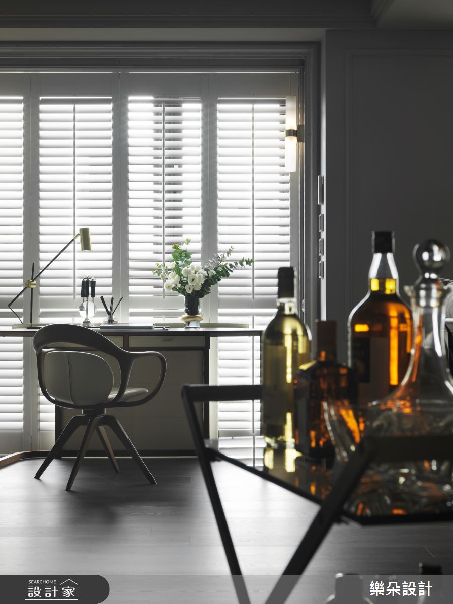 92坪新成屋(5年以下)＿新古典書房案例圖片＿樂朵室內設計＿樂朵_07之7