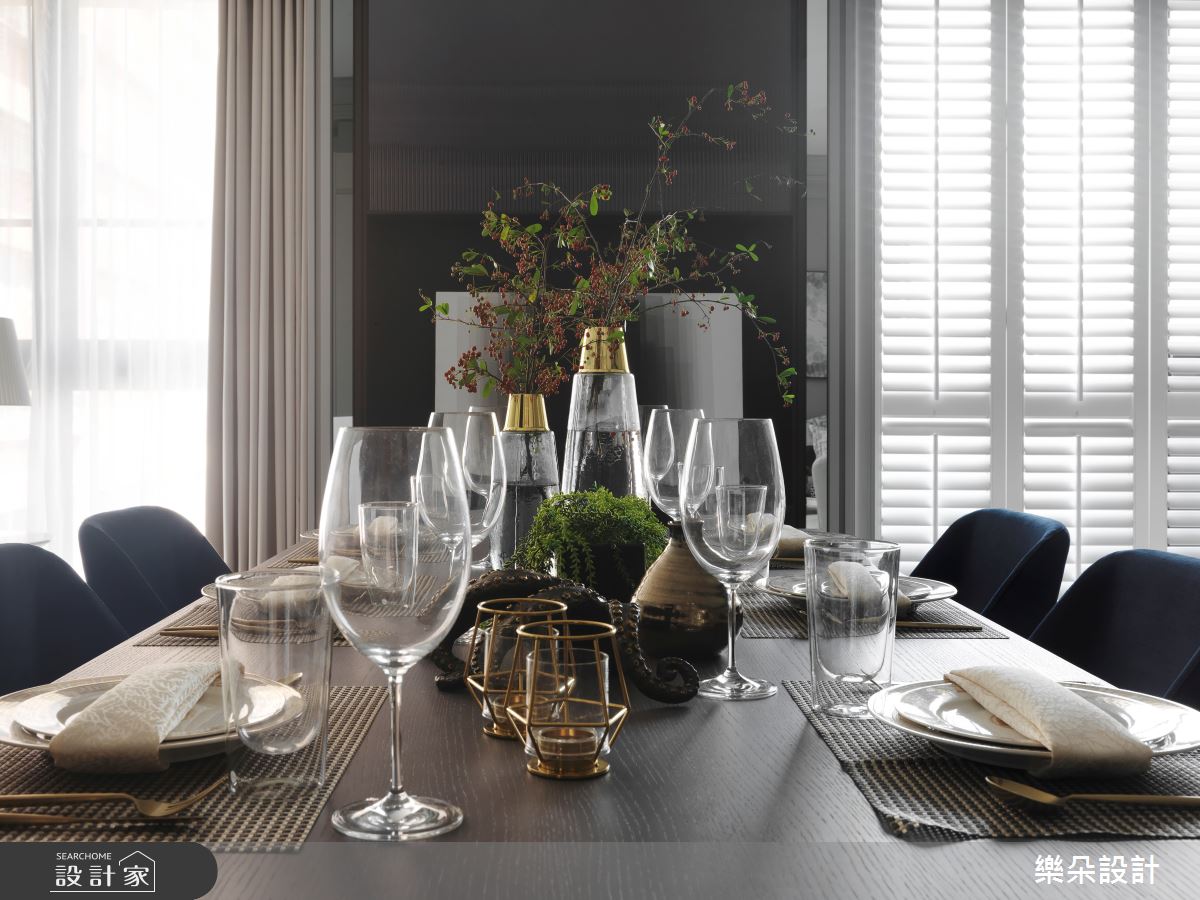 36坪新成屋(5年以下)＿新古典餐廳案例圖片＿樂朵室內設計＿樂朵_08之9