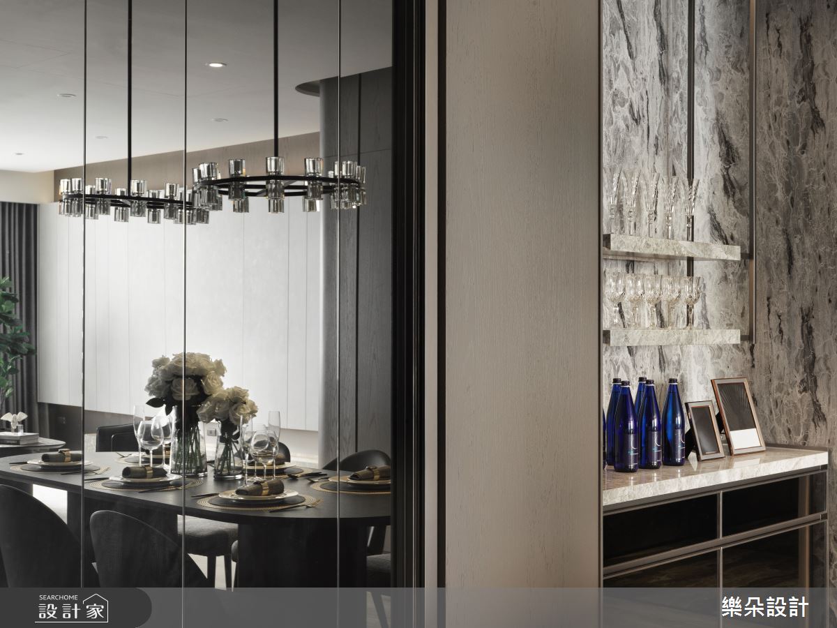 90坪新成屋(5年以下)＿現代風餐廳案例圖片＿樂朵室內設計＿樂朵_09之2