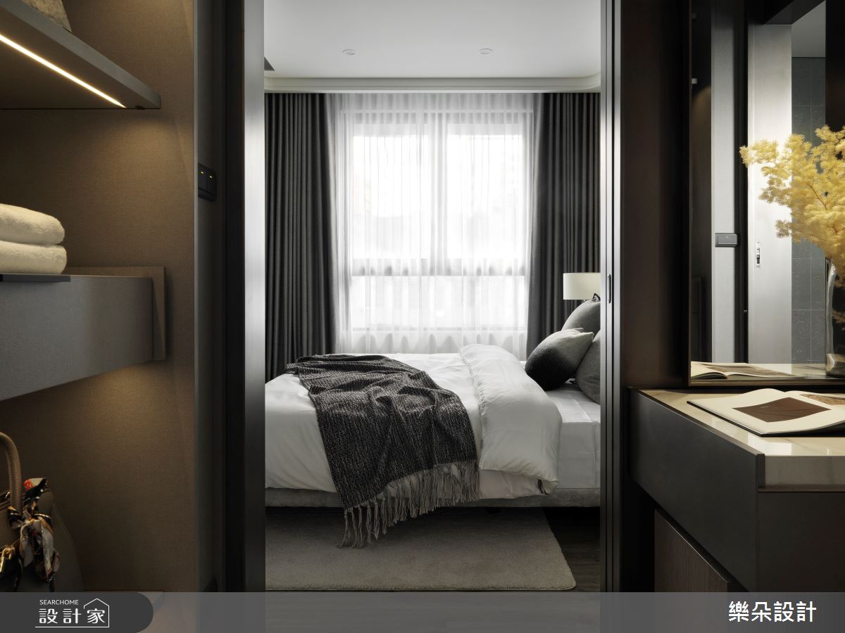 90坪新成屋(5年以下)＿現代風臥室案例圖片＿樂朵室內設計＿樂朵_09之11