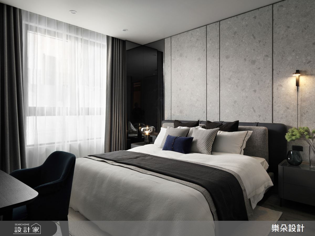90坪新成屋(5年以下)＿現代風臥室案例圖片＿樂朵室內設計＿樂朵_09之14