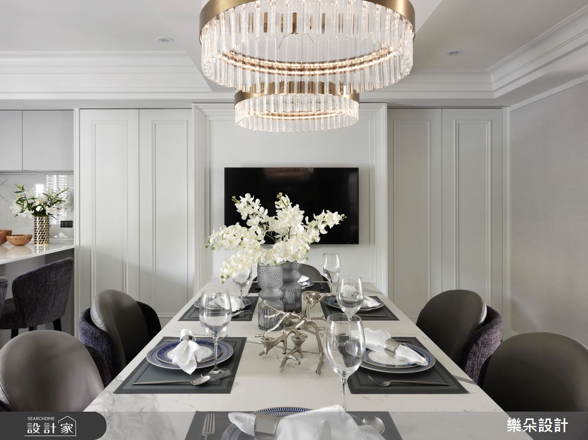 45坪老屋(16~30年)＿新古典餐廳案例圖片＿樂朵室內設計＿樂朵_11之11
