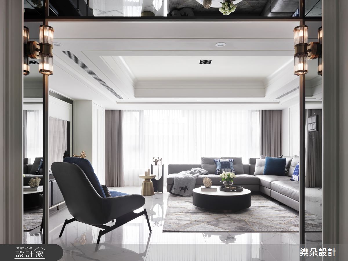 45坪老屋(16~30年)＿新古典客廳案例圖片＿樂朵室內設計＿樂朵_11之6