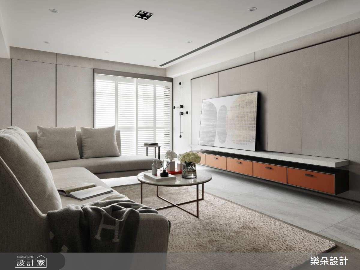 26坪中古屋(5~15年)＿現代風客廳案例圖片＿樂朵室內設計＿樂朵_12之3