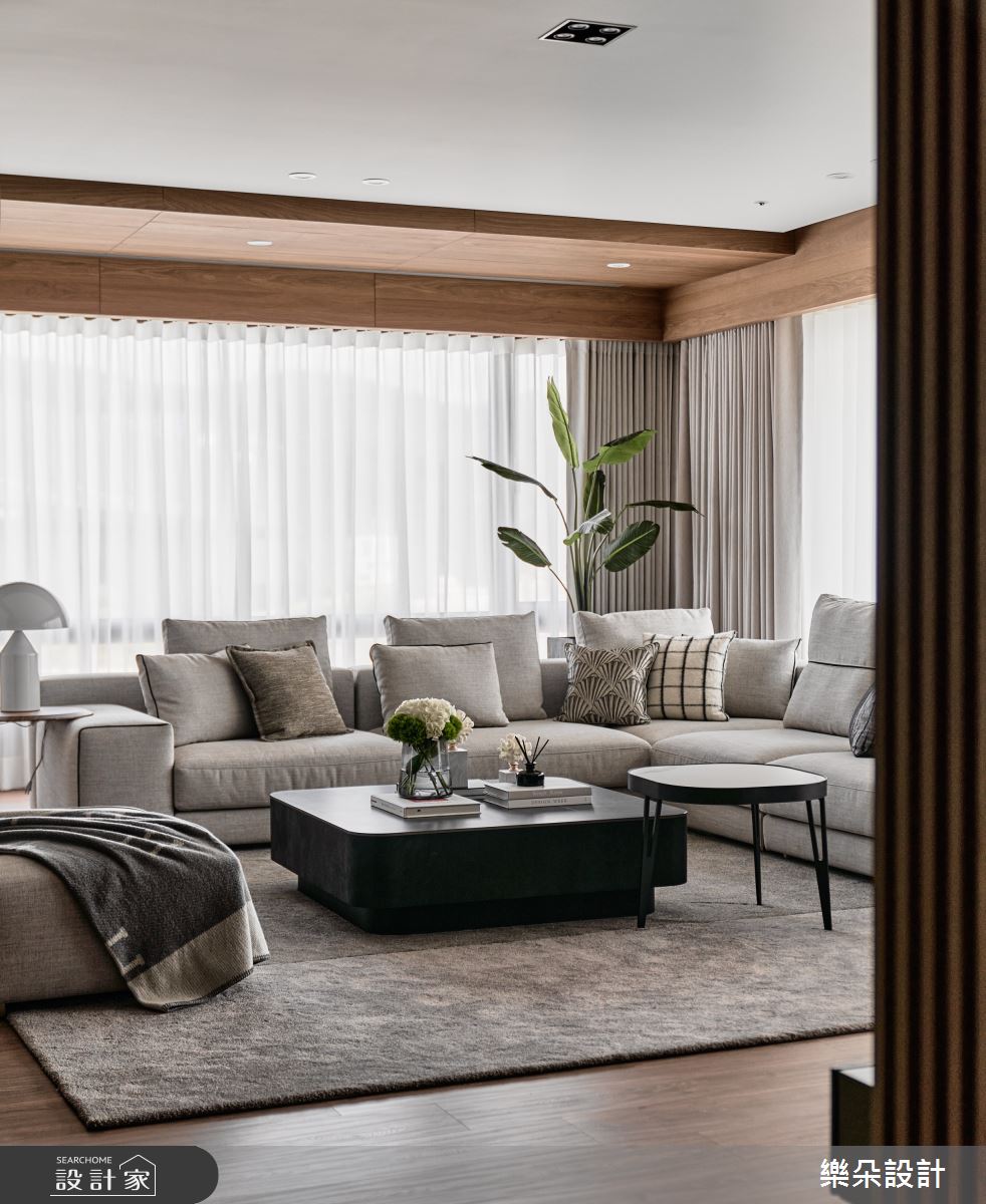92坪中古屋(5~15年)＿現代風客廳案例圖片＿樂朵室內設計＿樂朵_13之2
