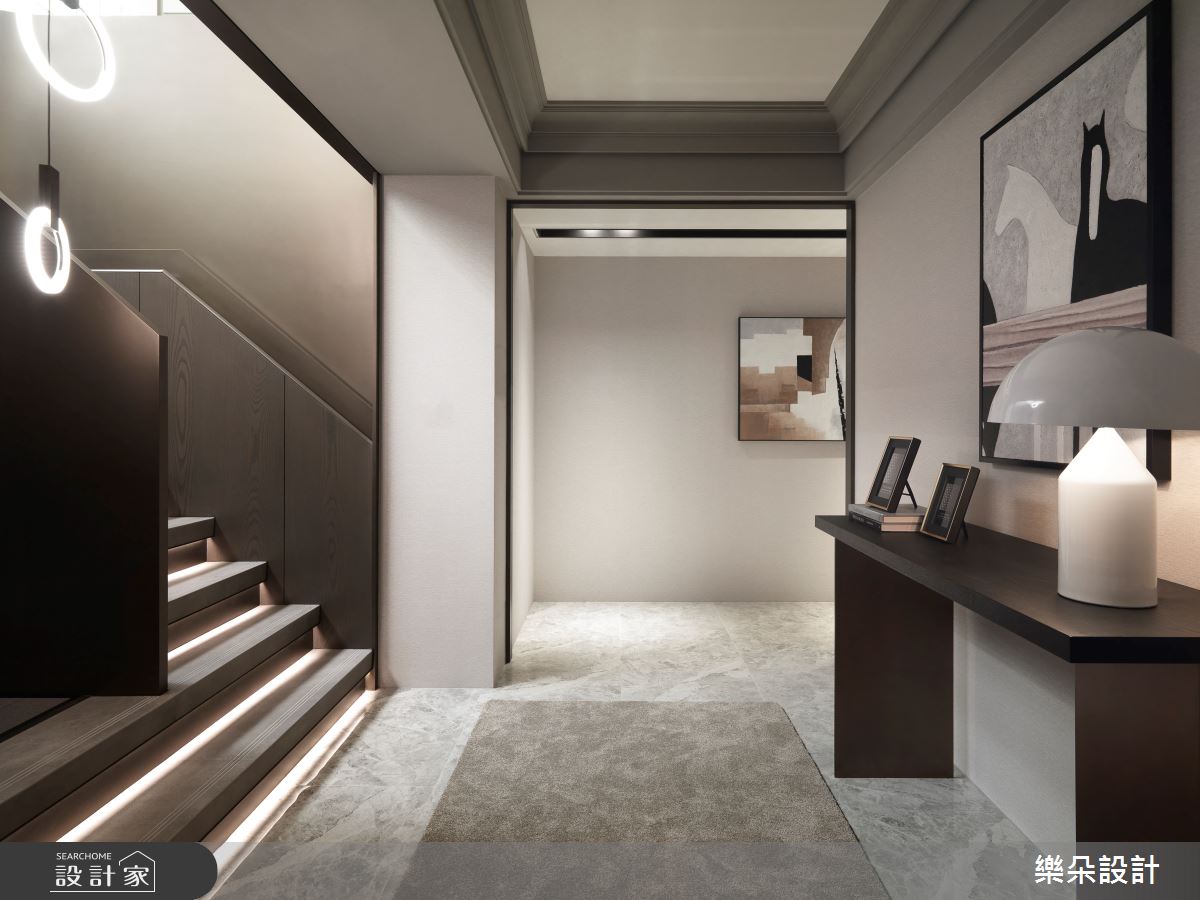 80坪老屋(16~30年)＿新古典樓梯走廊案例圖片＿樂朵室內設計＿樂朵_14之10