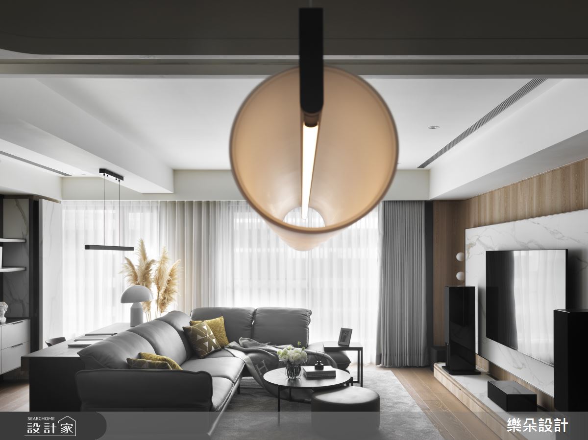 62坪新成屋(5年以下)＿現代風客廳案例圖片＿樂朵室內設計＿樂朵_15之11