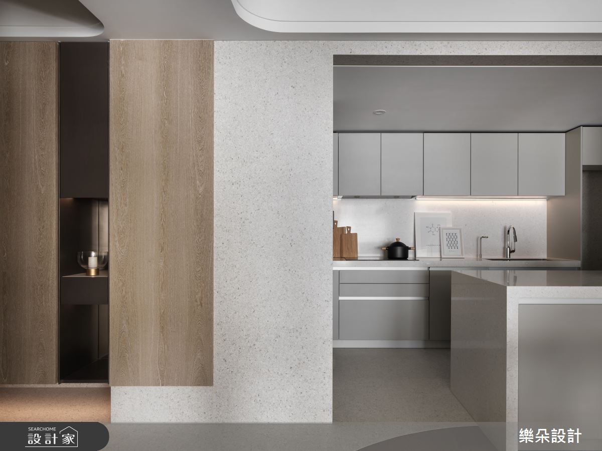 62坪新成屋(5年以下)＿現代風廚房中島案例圖片＿樂朵室內設計＿樂朵_15之15