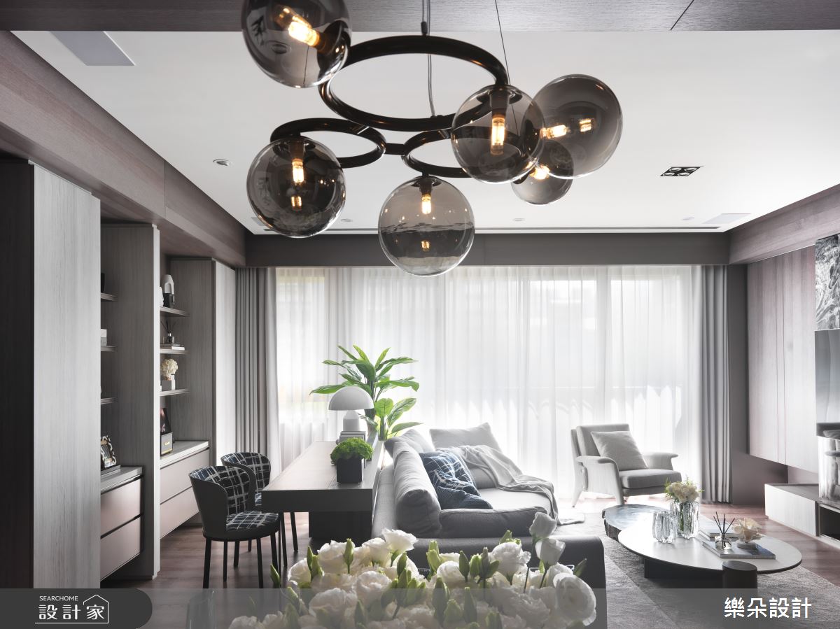 67坪中古屋(5~15年)＿現代風客廳書房案例圖片＿樂朵室內設計＿樂朵_16之6