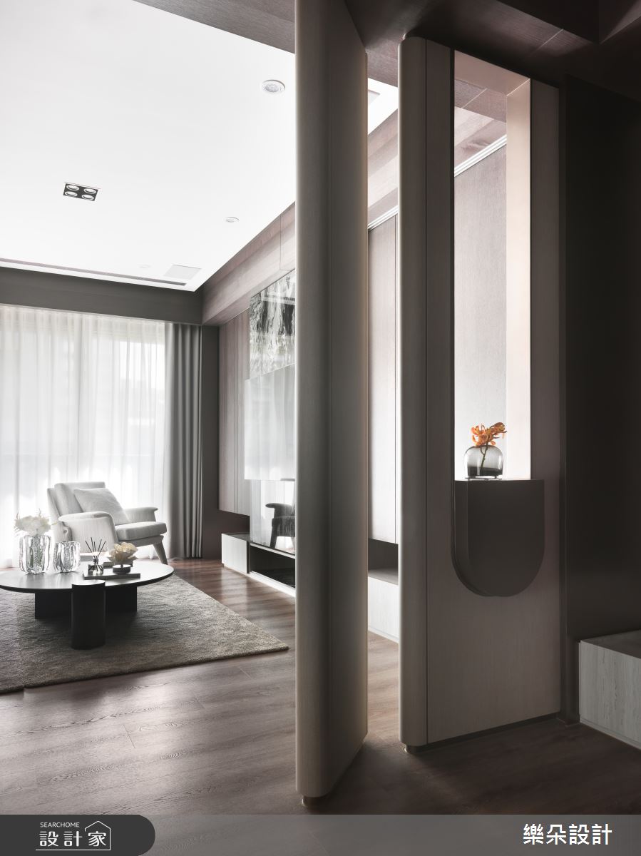 67坪中古屋(5~15年)＿現代風玄關客廳案例圖片＿樂朵室內設計＿樂朵_16之2