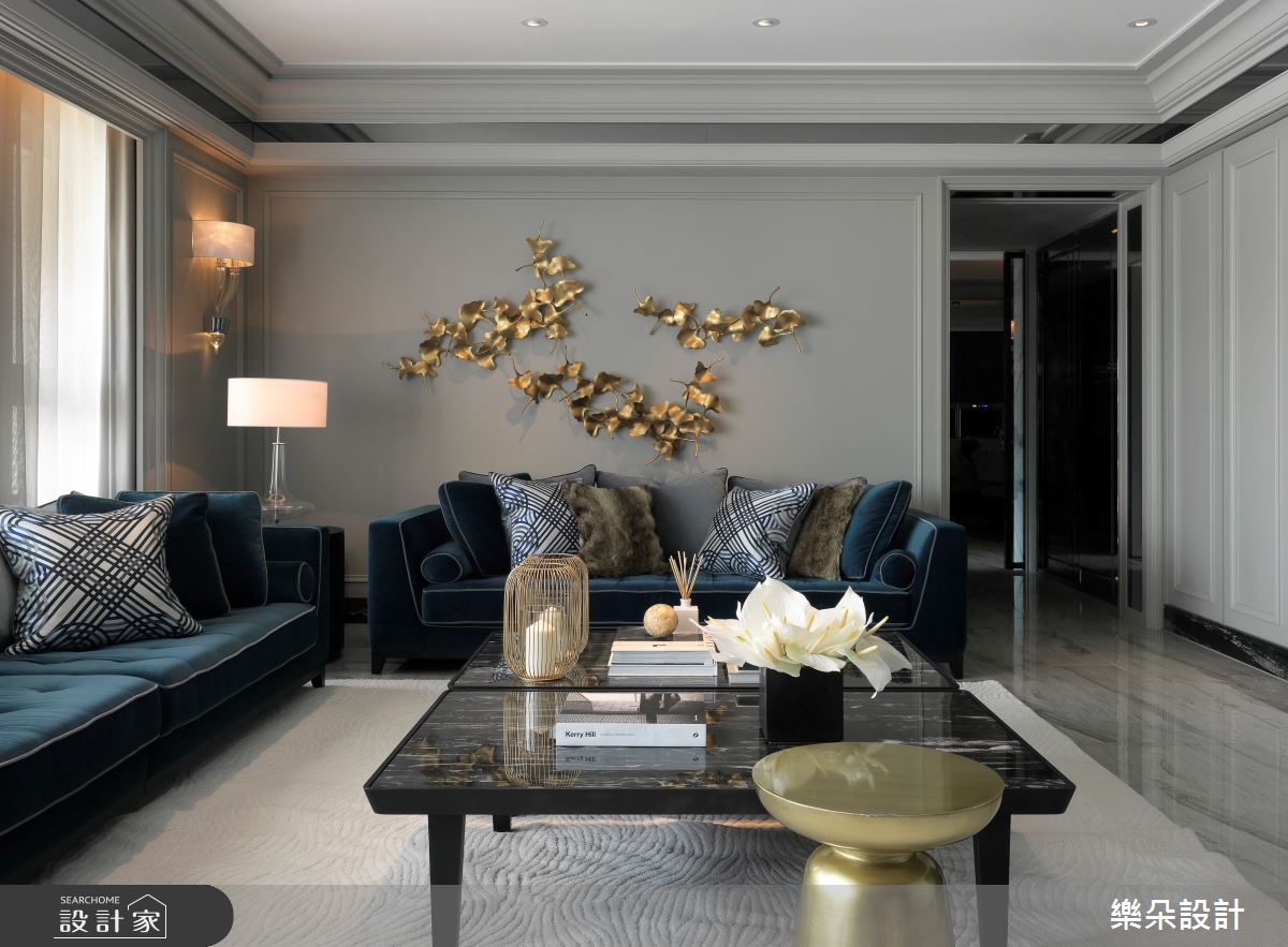 51坪毛胚屋＿新古典客廳案例圖片＿樂朵室內設計＿樂朵_17之2