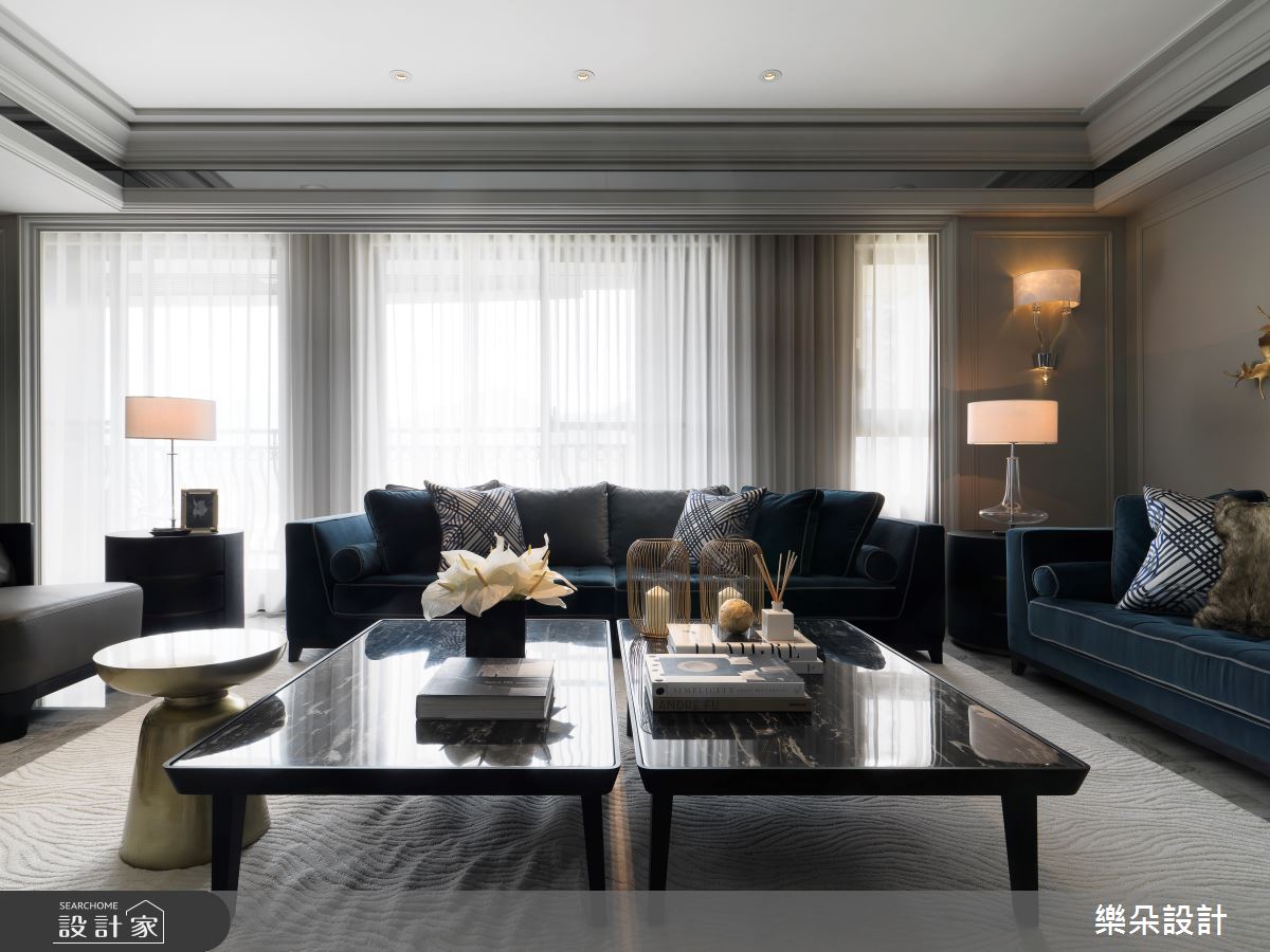 51坪毛胚屋＿新古典客廳案例圖片＿樂朵室內設計＿樂朵_17之4