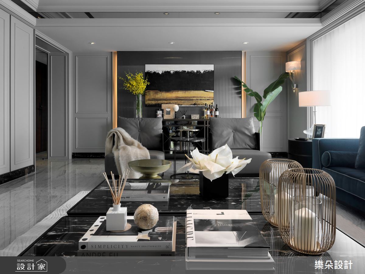 51坪毛胚屋＿新古典客廳案例圖片＿樂朵室內設計＿樂朵_17之5