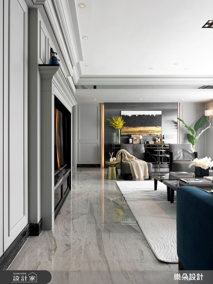 51坪毛胚屋＿新古典客廳案例圖片＿樂朵室內設計＿樂朵_17之8
