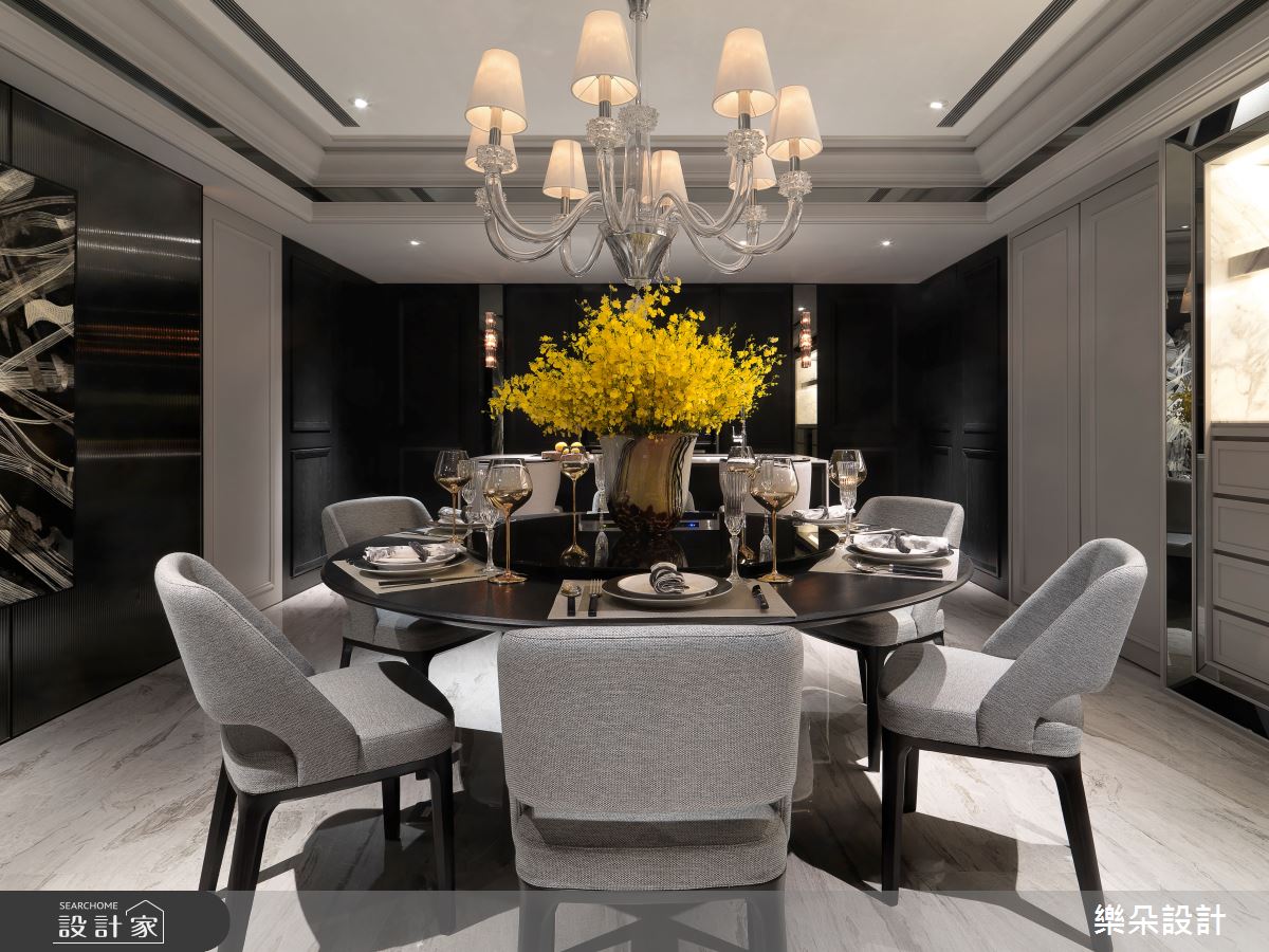 51坪毛胚屋＿新古典餐廳吧檯中島案例圖片＿樂朵室內設計＿樂朵_17之9