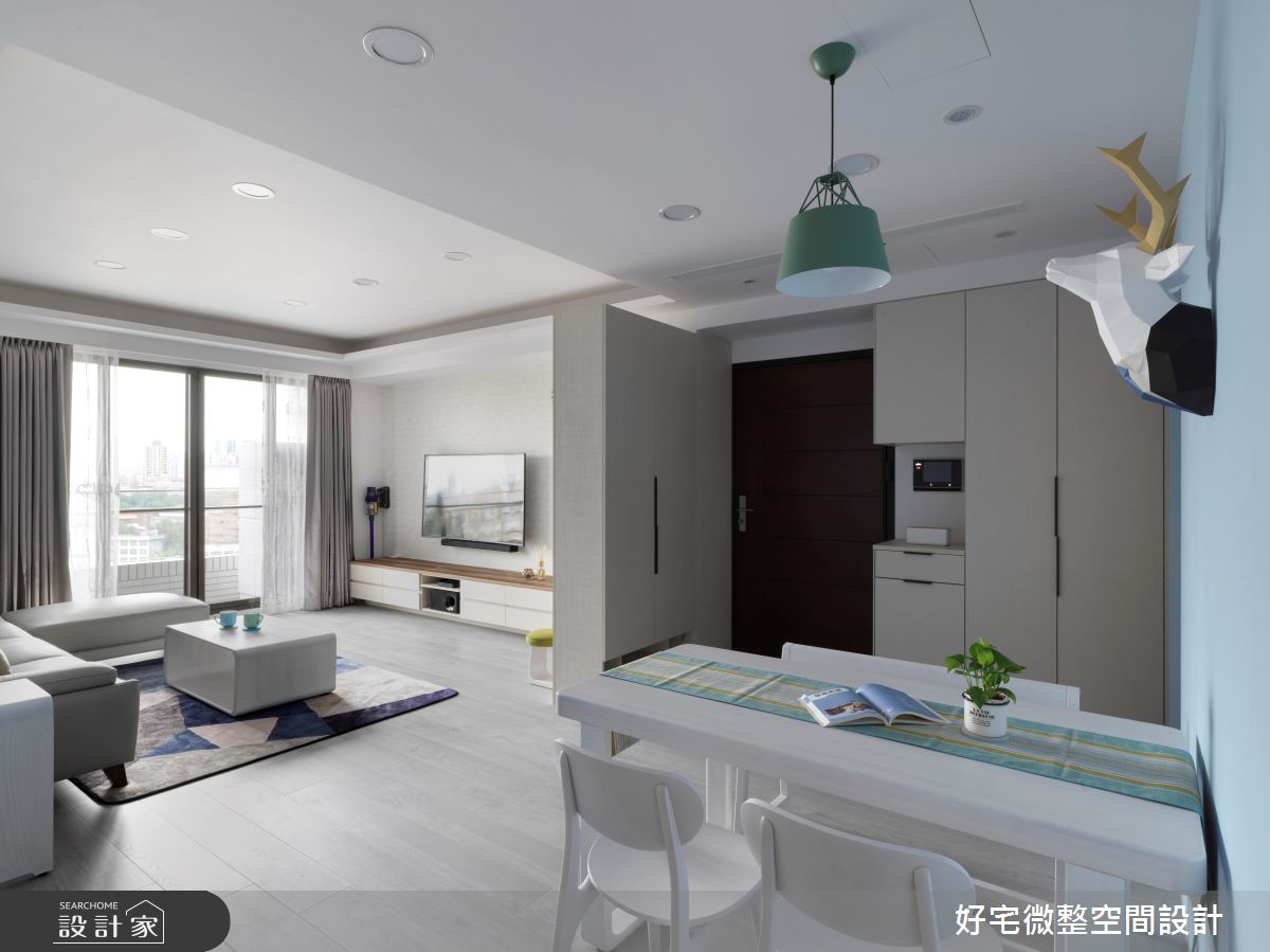 25坪新成屋(5年以下)＿北歐風餐廳案例圖片＿好宅微整空間設計＿好宅_26之4