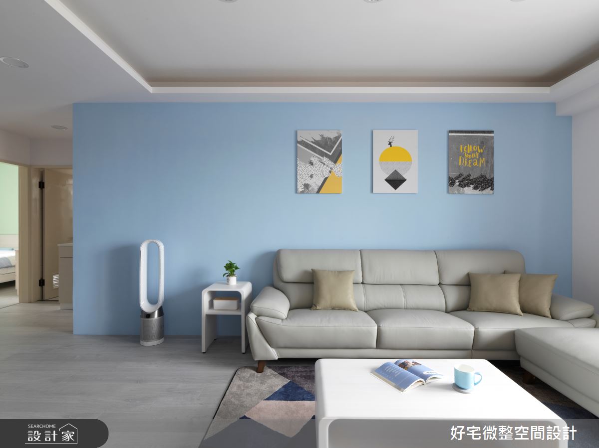 25坪新成屋(5年以下)＿北歐風客廳案例圖片＿好宅微整空間設計＿好宅_26之9