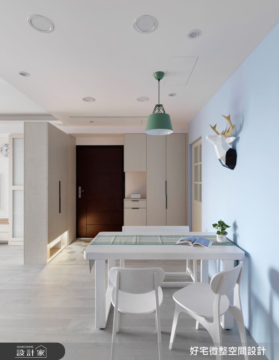 25坪新成屋(5年以下)＿北歐風餐廳案例圖片＿好宅微整空間設計＿好宅_26之15