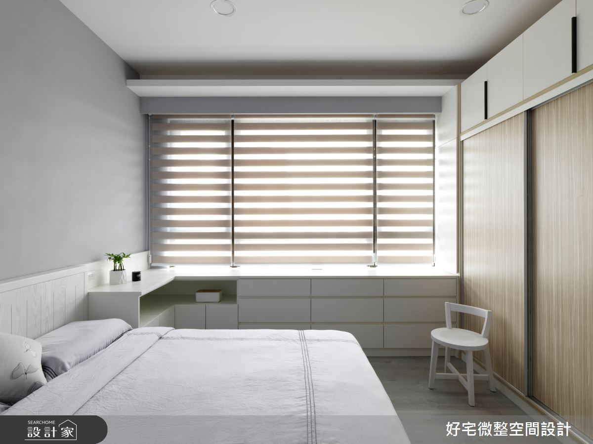 25坪新成屋(5年以下)＿北歐風臥室案例圖片＿好宅微整空間設計＿好宅_26之19