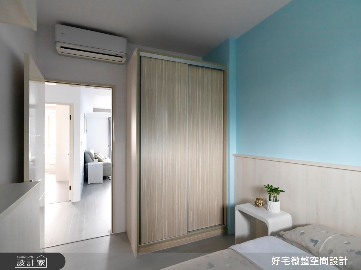 25坪新成屋(5年以下)＿北歐風臥室案例圖片＿好宅微整空間設計＿好宅_26之25