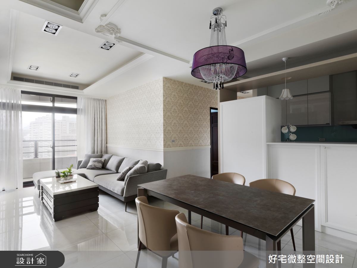 28坪新成屋(5年以下)＿混搭風客廳餐廳案例圖片＿好宅微整空間設計＿好宅_27之4