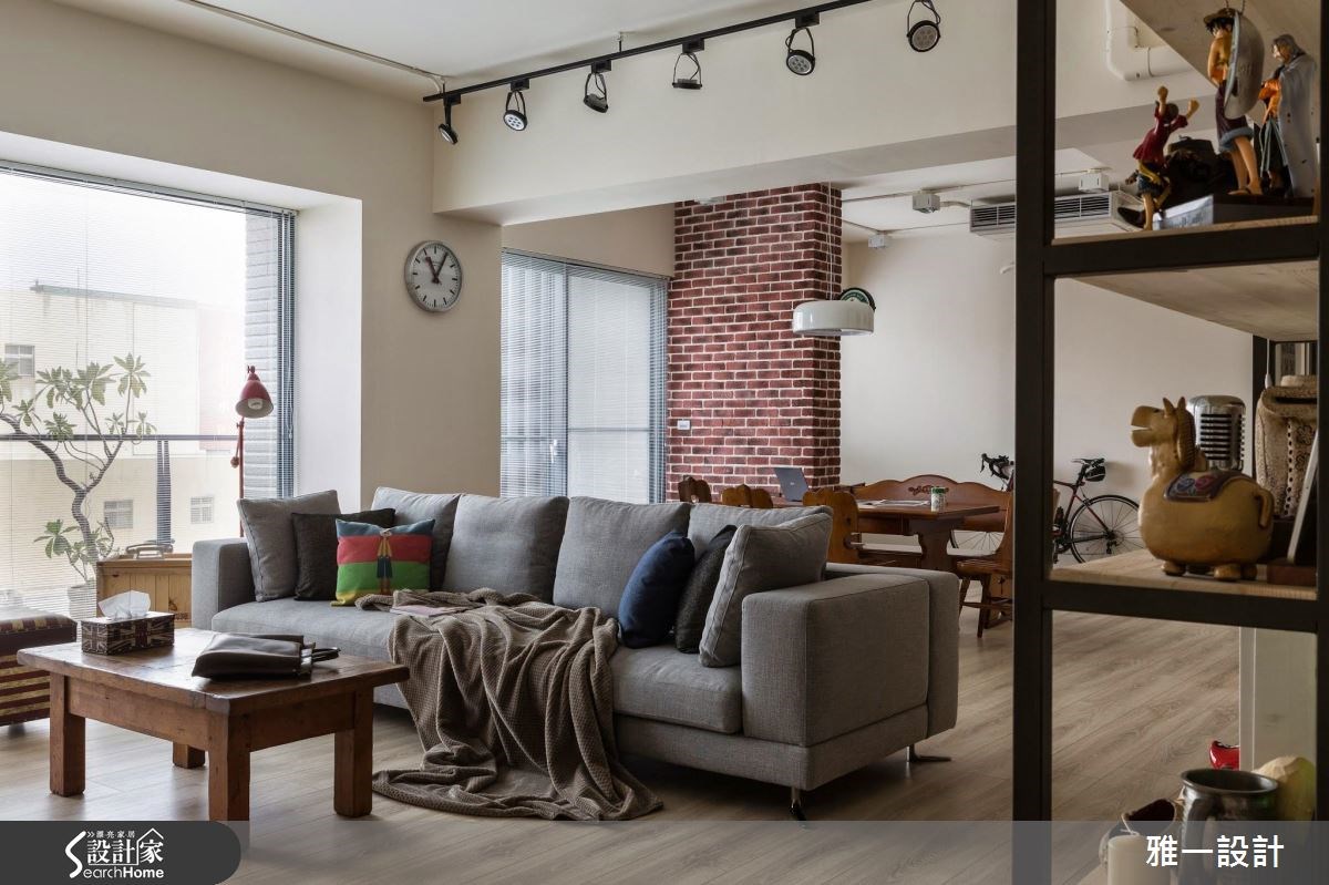 60坪新成屋(5年以下)＿工業風案例圖片＿雅一設計＿雅一_02之4