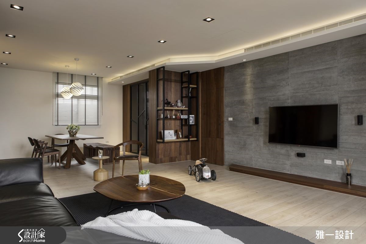 60坪新成屋(5年以下)＿混搭風案例圖片＿雅一設計＿雅一_06之1