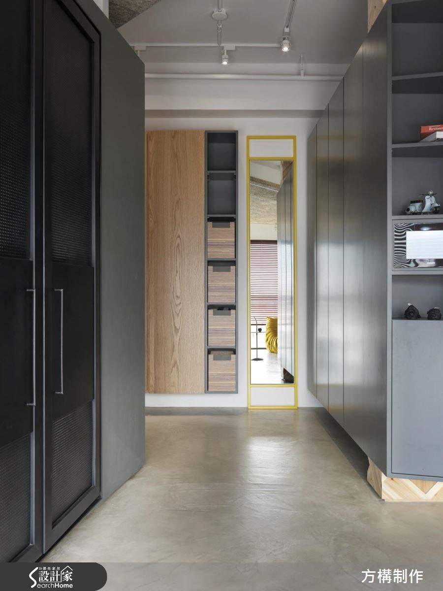新成屋(5年以下)＿工業風玄關案例圖片＿方構制作空間設計＿方構_02之1