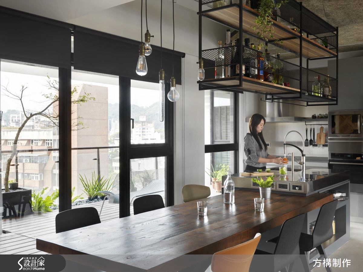 新成屋(5年以下)＿工業風餐廳案例圖片＿方構制作空間設計＿方構_02之11