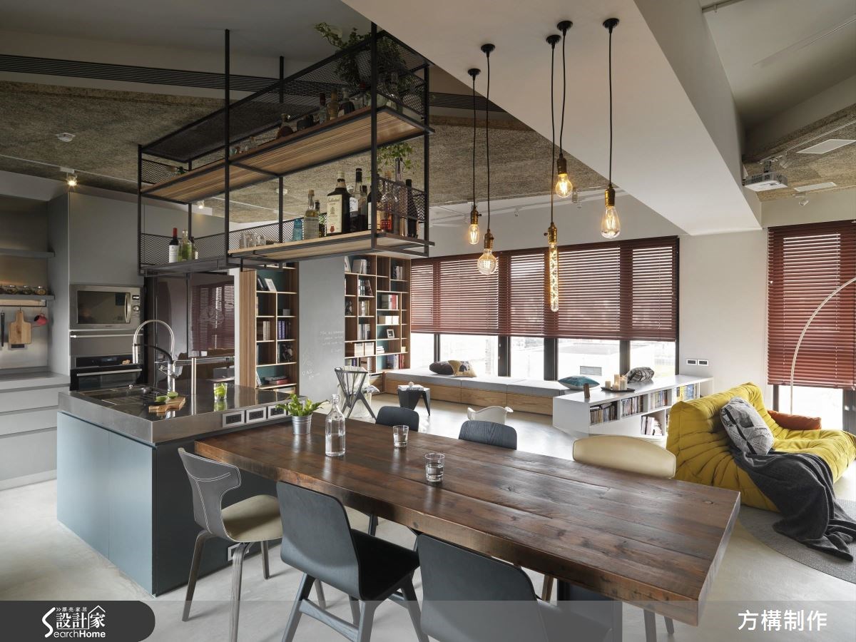 新成屋(5年以下)＿工業風餐廳案例圖片＿方構制作空間設計＿方構_02之13