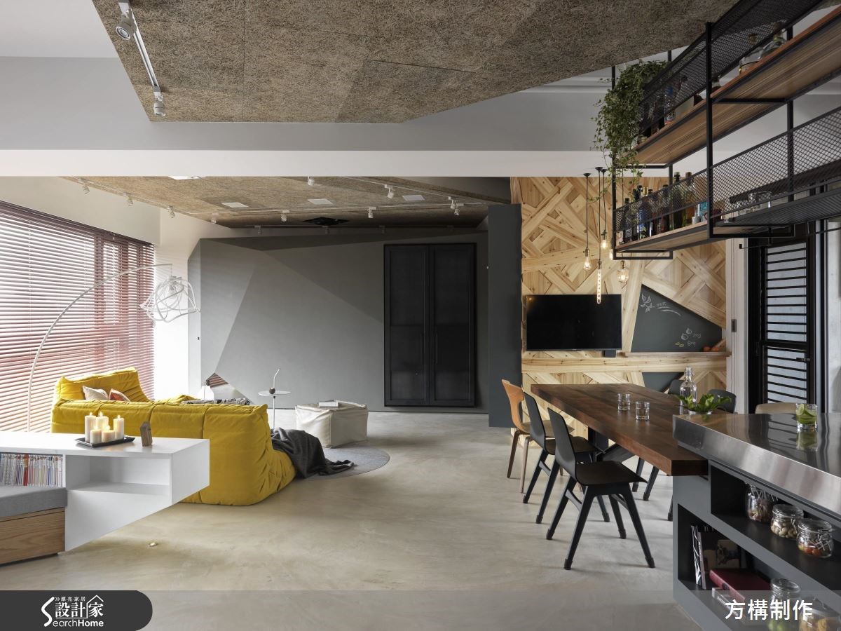新成屋(5年以下)＿工業風客廳案例圖片＿方構制作空間設計＿方構_02之18