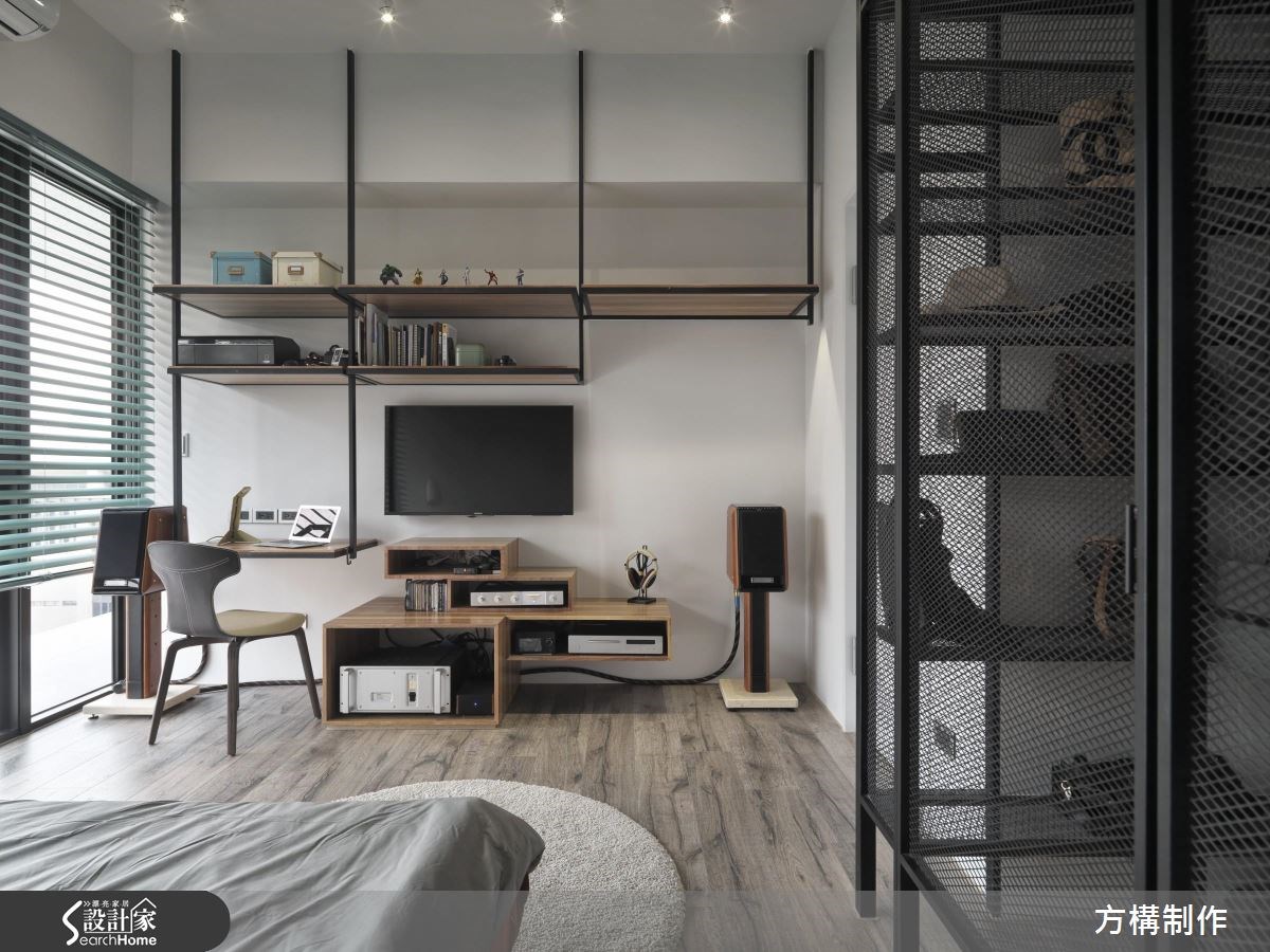 新成屋(5年以下)＿工業風臥室案例圖片＿方構制作空間設計＿方構_02之22