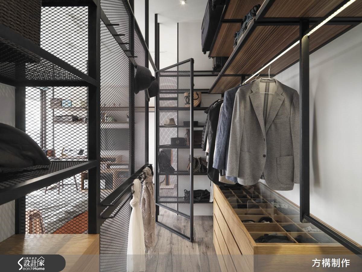 新成屋(5年以下)＿工業風更衣間案例圖片＿方構制作空間設計＿方構_02之26