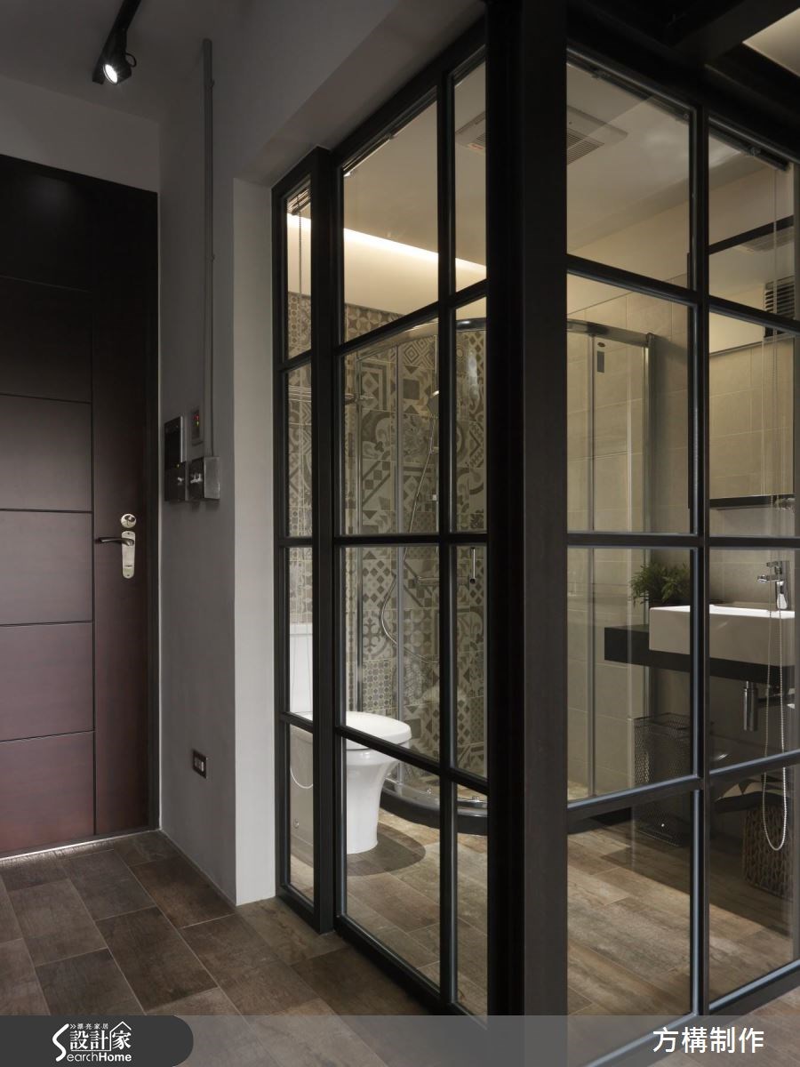 7坪新成屋(5年以下)＿工業風浴室案例圖片＿方構制作空間設計＿方構_03之12