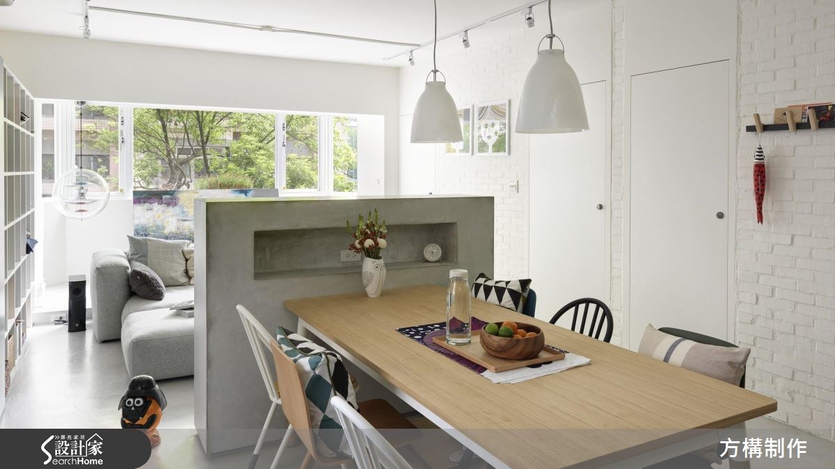 27坪老屋(16~30年)＿北歐風餐廳案例圖片＿方構制作空間設計＿方構_05之12