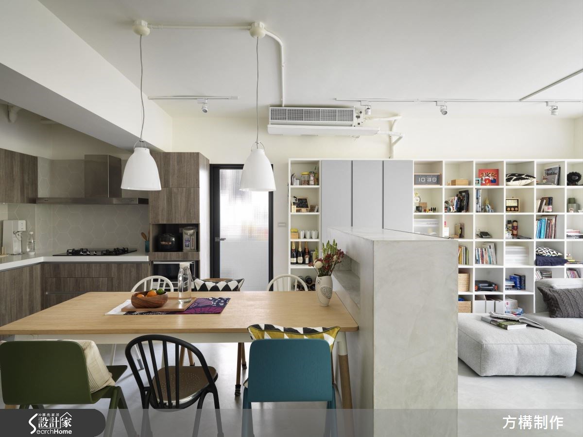 27坪老屋(16~30年)＿北歐風餐廳案例圖片＿方構制作空間設計＿方構_05之14