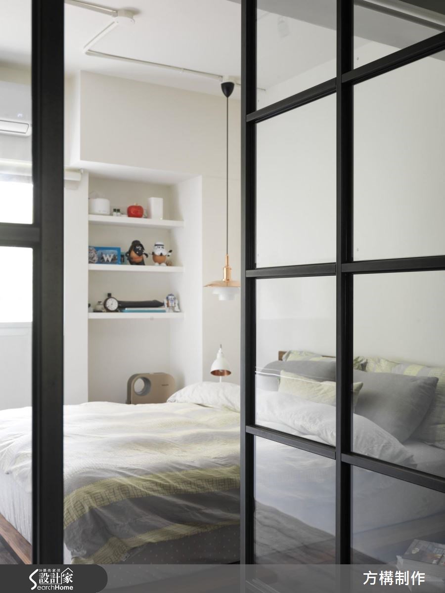 27坪老屋(16~30年)＿北歐風臥室案例圖片＿方構制作空間設計＿方構_05之23