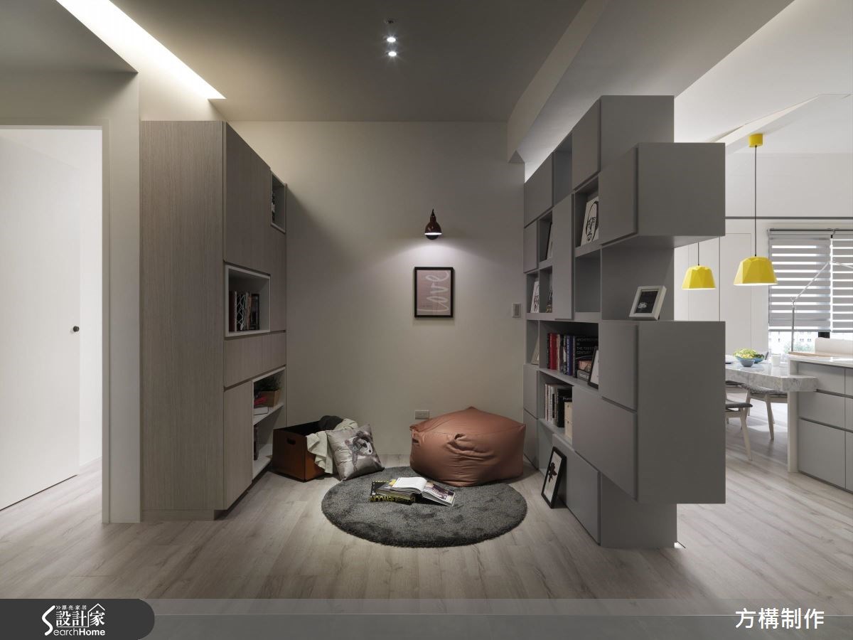 62坪新成屋(5年以下)＿北歐風書房案例圖片＿方構制作空間設計＿方構_06之15